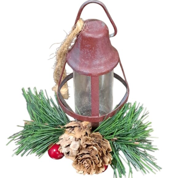 Set of 6 Country Folk Art Ornaments - Picture 6 of 15